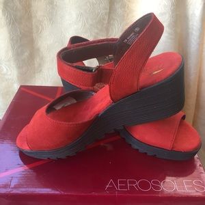 Red wedges